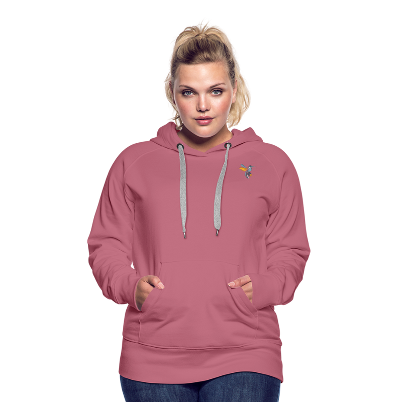 Lade das Bild in Galerie -Viewer, Frauen Premium Hoodie Manny Colors Mirrela Passage AA10 - Malve
