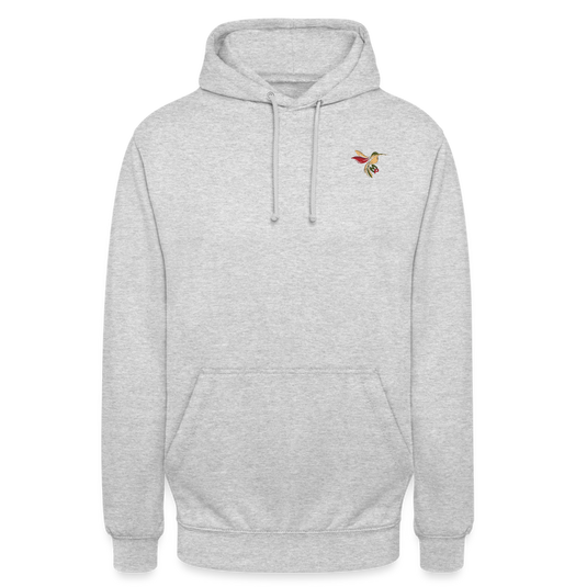 Mirrela Passage Unisex Hoodie NEBELBLAU AA13 - Hellgrau meliert