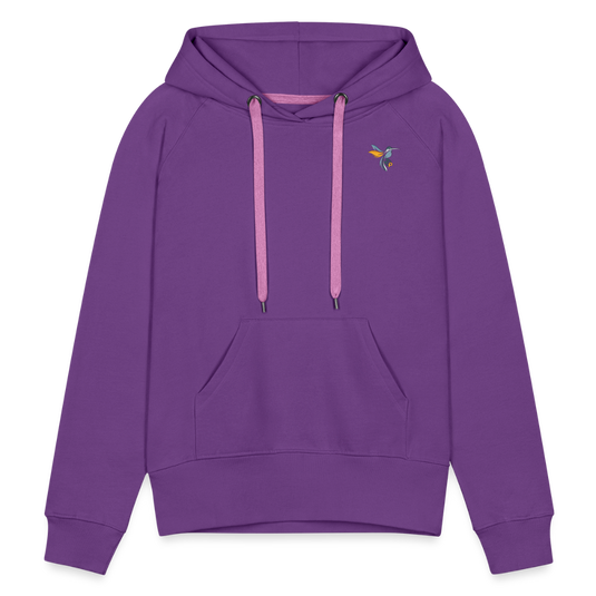 Frauen Premium Hoodie Manny Colors Mirrela Passage AA10 - Purple