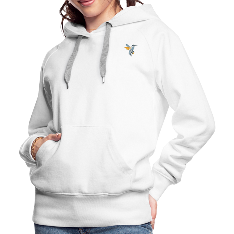 Lade das Bild in Galerie -Viewer, Frauen Premium Hoodie Manny Colors Mirrela Passage AA10 - Weiß
