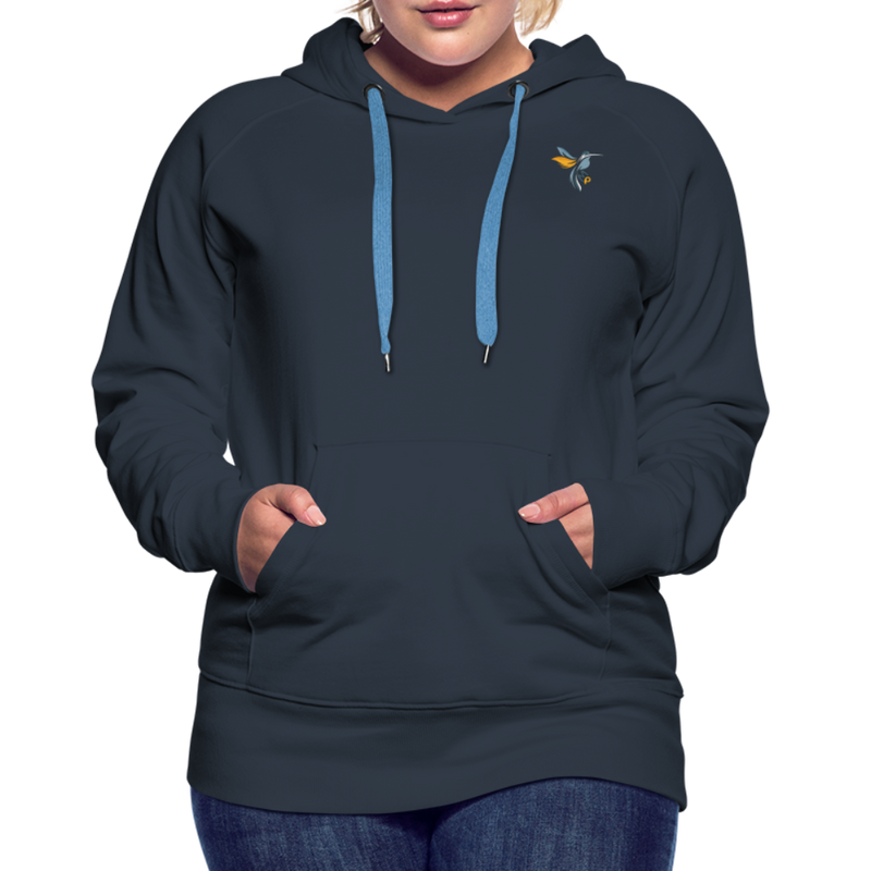 Lade das Bild in Galerie -Viewer, Frauen Premium Hoodie Manny Colors Mirrela Passage AA10 - Navy
