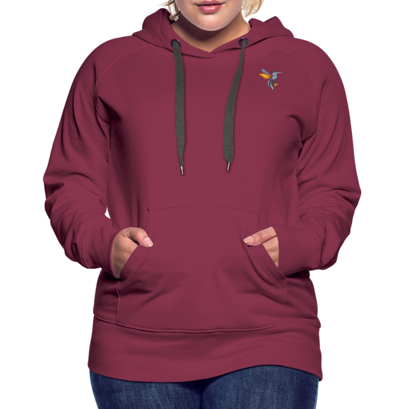 Lade das Bild in Galerie -Viewer, Frauen Premium Hoodie Manny Colors Mirrela Passage AA10 - Bordeaux
