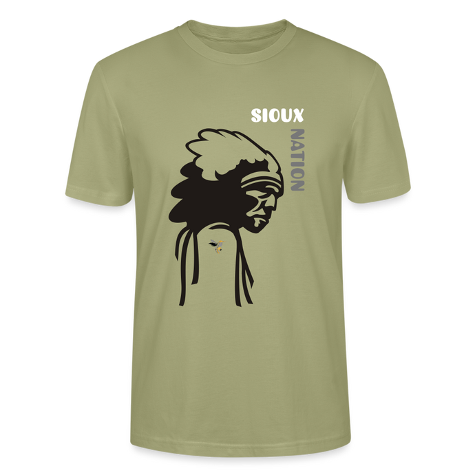 Stanley/Stella Unisex T-Shirt CRAFTER SIOUX NATION - Nebelgrün