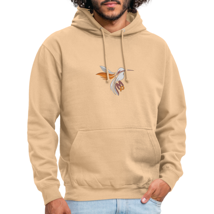 Mirrela Passage Unisex Hoodie ALL COLORS Kolibri GOLD BRAUN - Pfirsich