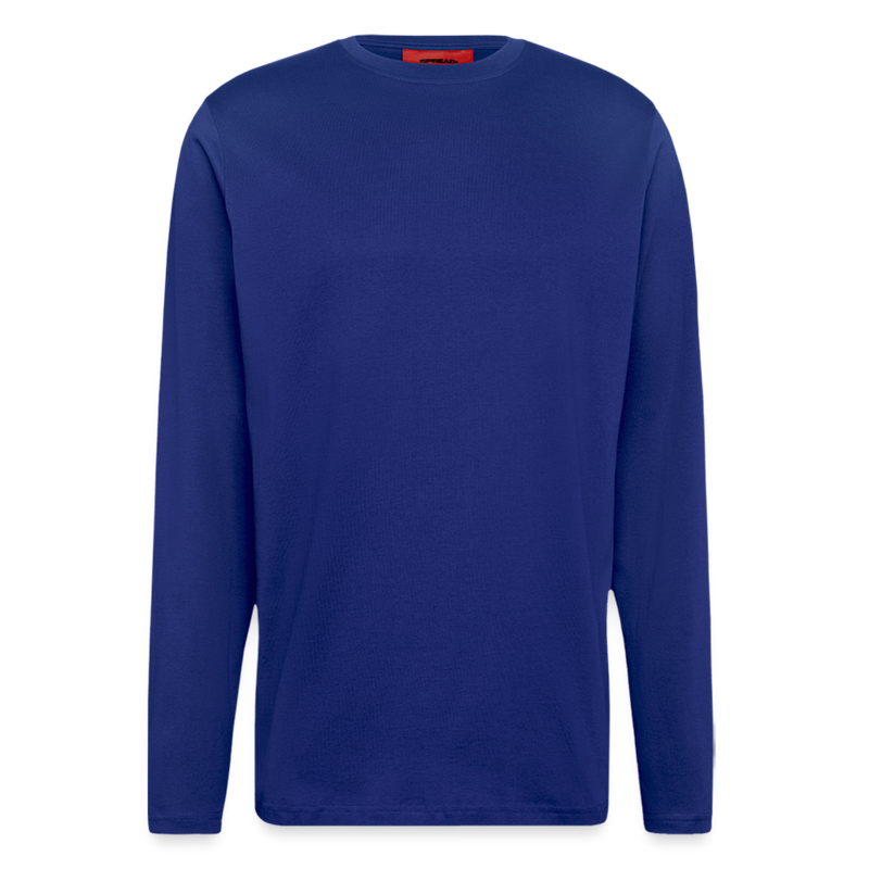 Lade das Bild in Galerie -Viewer, Organic HIGH QUALITY Relaxed Langarmshirt Made in EU - Iconic Blue
