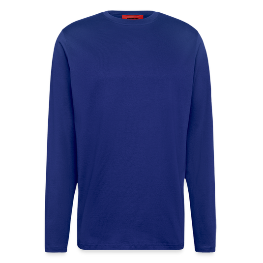 Organic HIGH QUALITY Relaxed Langarmshirt Made in EU - Iconic Blue