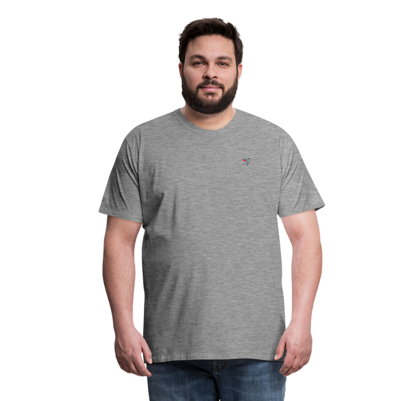 Lade das Bild in Galerie -Viewer, Männer Premium T-Shirt - Grau meliert
