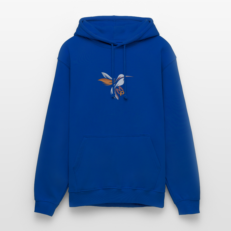 Lade das Bild in Galerie -Viewer, Mirrela Passage Unisex Hoodie ALL COLORS Kolibri GOLD BRAUN - Royalblau
