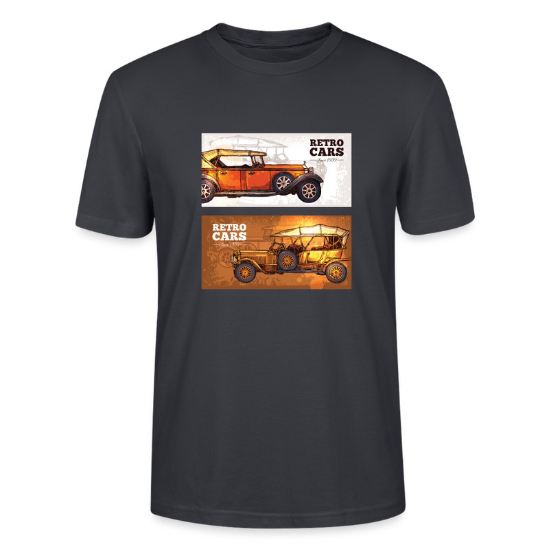 Lade das Bild in Galerie -Viewer, Stanley/Stella Unisex T-Shirt CRAFTER Retro Cars 1 - Dunkles Graublau
