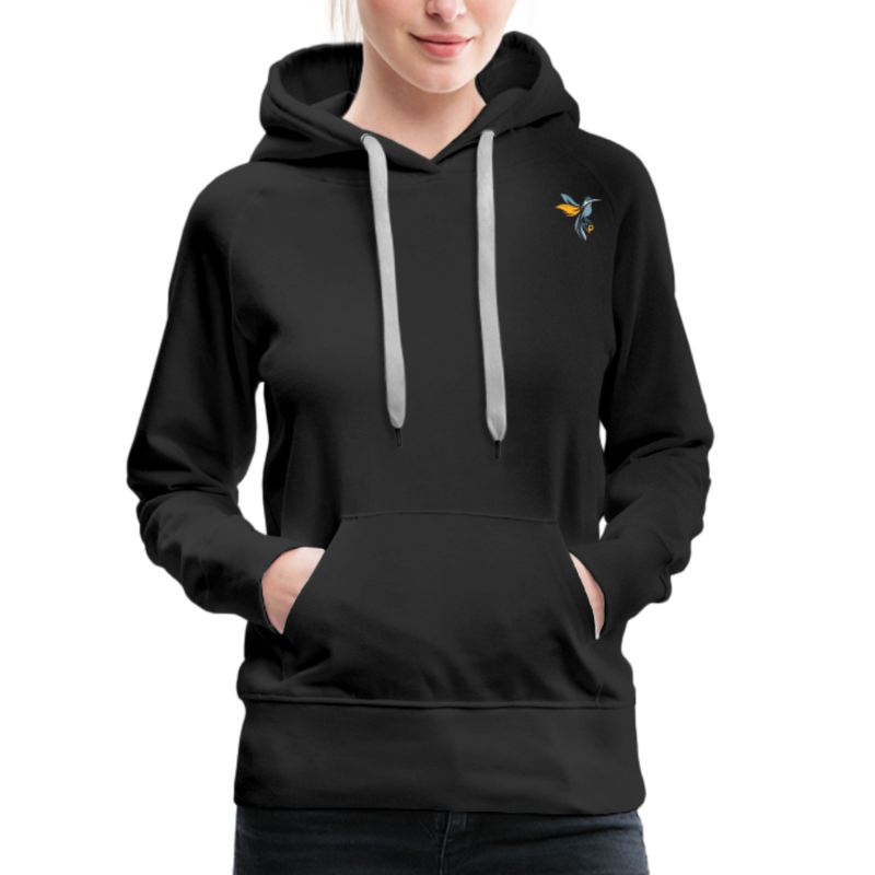 Lade das Bild in Galerie -Viewer, Frauen Premium Hoodie Manny Colors Mirrela Passage AA10 - Schwarz
