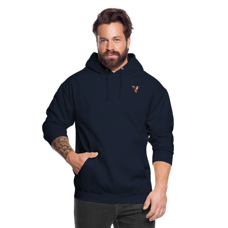 Lade das Bild in Galerie -Viewer, Mirrela Passage Unisex Hoodie MOKKA AA1 - Navy
