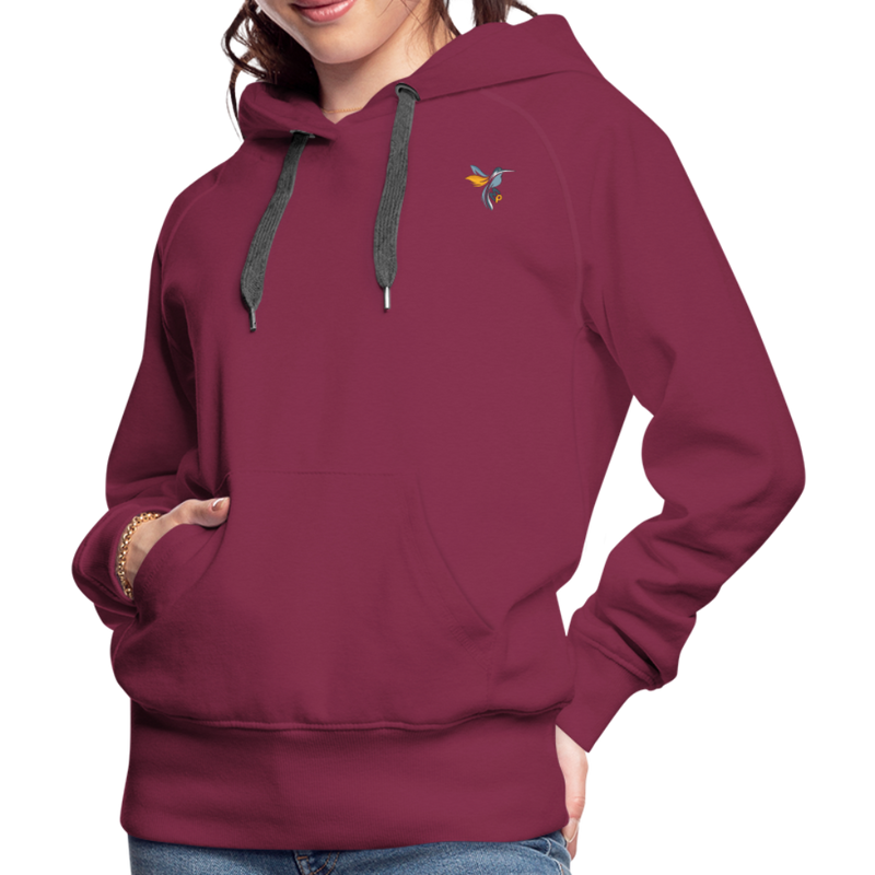 Lade das Bild in Galerie -Viewer, Frauen Premium Hoodie Manny Colors Mirrela Passage AA10 - Bordeaux
