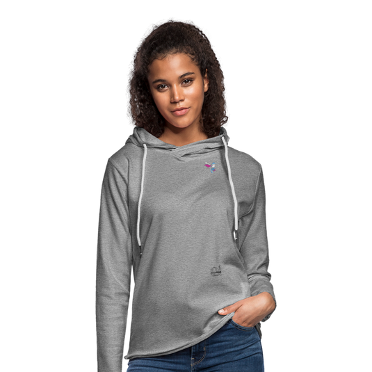 Leichtes Kapuzensweatshirt Unisex Mirrela Passage Club 5 AA7 - Grau meliert