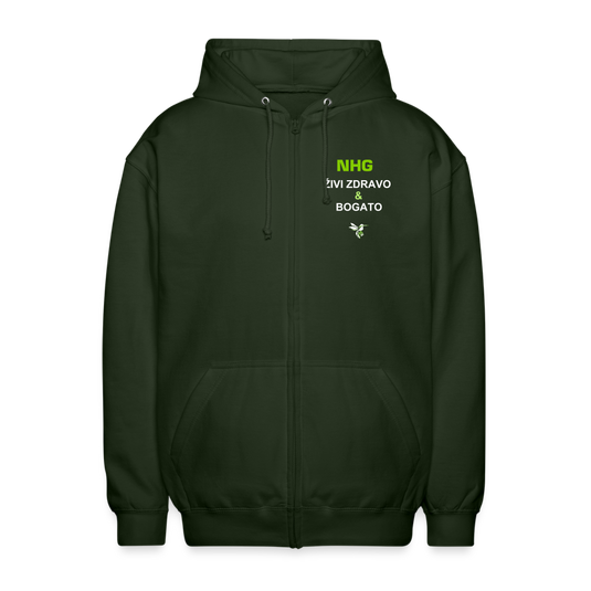 Mirrela Passage Unisex Kapuzenjacke AWDis Just Hoods NHG TEAM - Forstgrün 