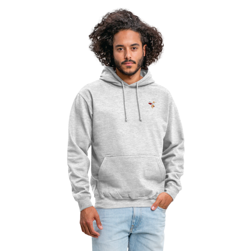 Lade das Bild in Galerie -Viewer, Mirrela Passage Unisex Hoodie MOKKA AA1 - Hellgrau meliert
