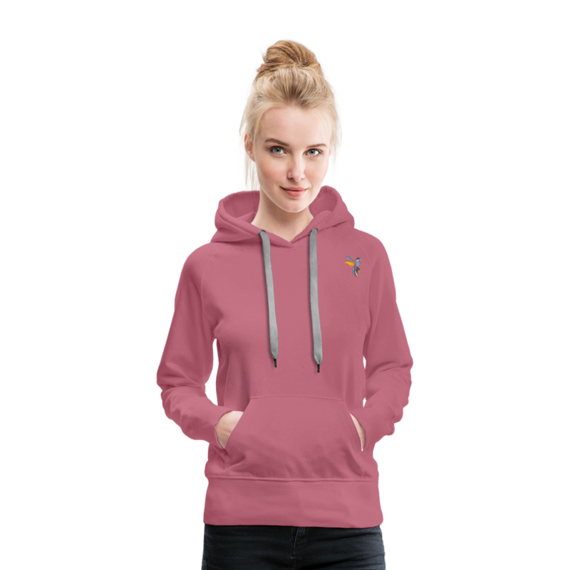 Lade das Bild in Galerie -Viewer, Frauen Premium Hoodie Manny Colors Mirrela Passage AA10 - Malve
