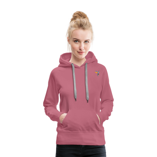 Frauen Premium Hoodie Manny Colors Mirrela Passage AA10 - Malve