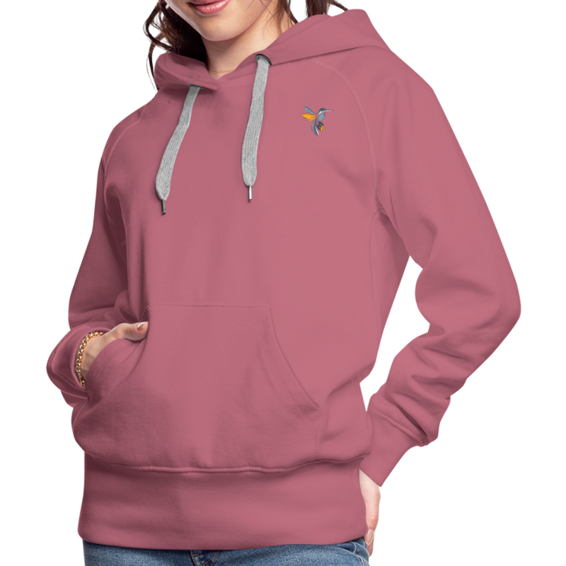 Lade das Bild in Galerie -Viewer, Frauen Premium Hoodie Manny Colors Mirrela Passage AA10 - Malve
