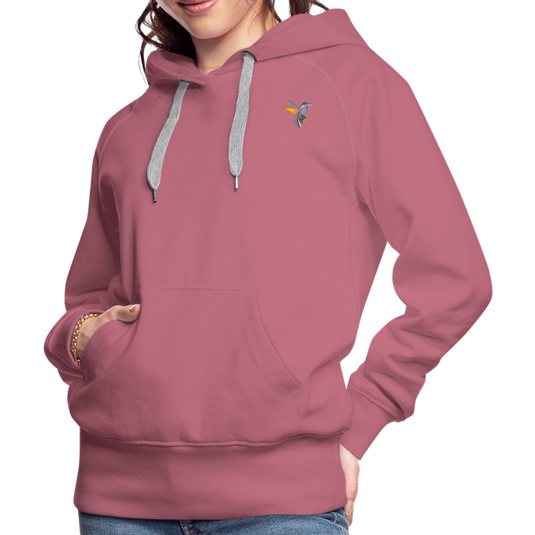 Frauen Premium Hoodie Manny Colors Mirrela Passage AA10 - Malve