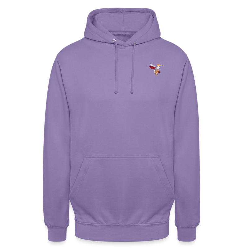 Lade das Bild in Galerie -Viewer, Mirrela Passage Unisex Hoodie MOKKA AA1 - Lavendel
