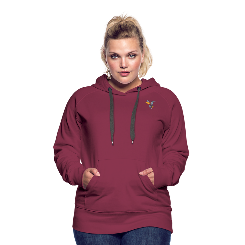 Lade das Bild in Galerie -Viewer, Frauen Premium Hoodie Manny Colors Mirrela Passage AA10 - Bordeaux
