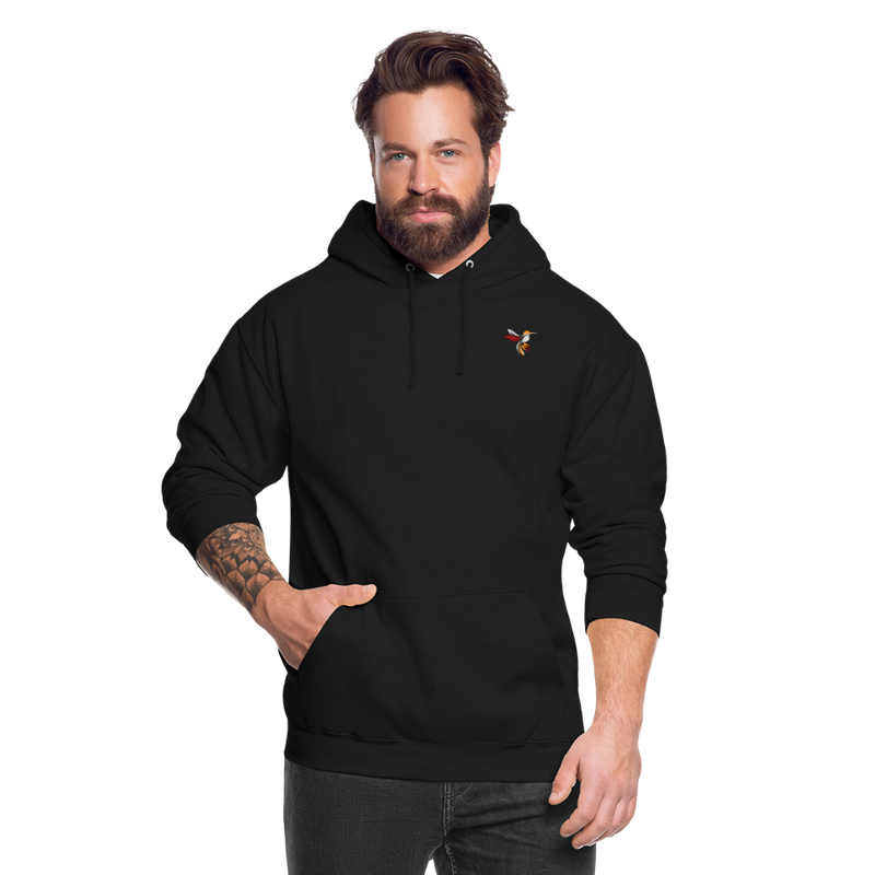 Lade das Bild in Galerie -Viewer, Mirrela Passage Unisex Hoodie MOKKA AA1 - Schwarz
