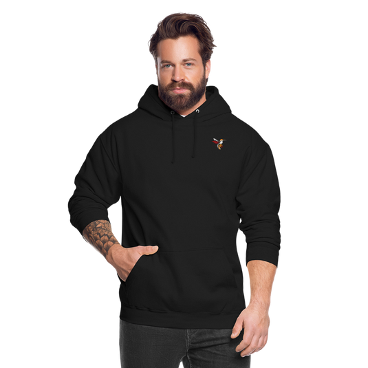 Mirrela Passage Unisex Hoodie MOKKA AA1 - Schwarz