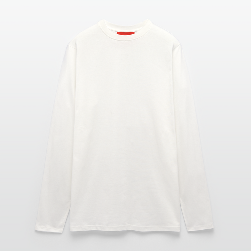 Lade das Bild in Galerie -Viewer, Organic HIGH QUALITY Relaxed Langarmshirt Made in EU - OFF WHITE
