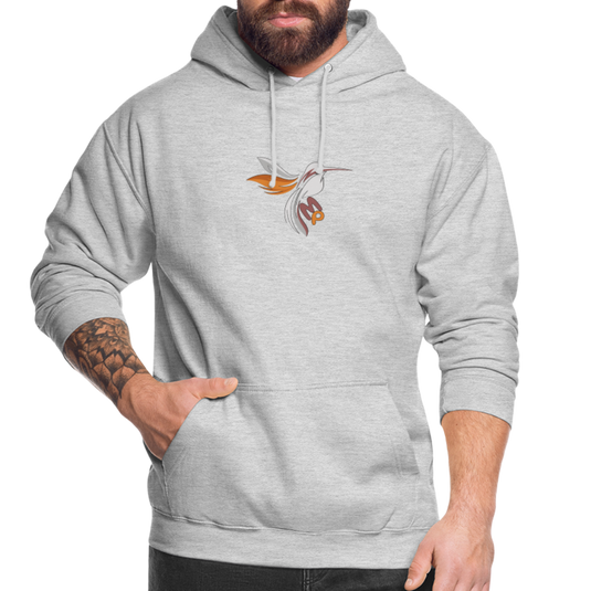 Mirrela Passage Unisex Hoodie ALL COLORS Kolibri GOLD BRAUN - Hellgrau meliert