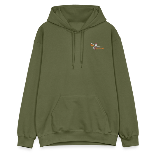 Gildan Unisex Softstyle® Midweight Hoodie Mirrela Passage AA3 Club 15 - Militärgrün