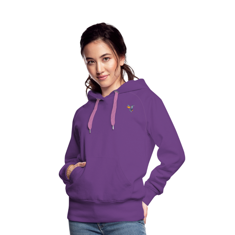 Lade das Bild in Galerie -Viewer, Frauen Premium Hoodie Manny Colors Mirrela Passage AA10 - Purple
