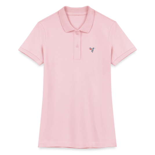 Stanley/Stella Frauen Bio-Poloshirt ELLISER Kolibri SPRING MALVE - Hellrosa