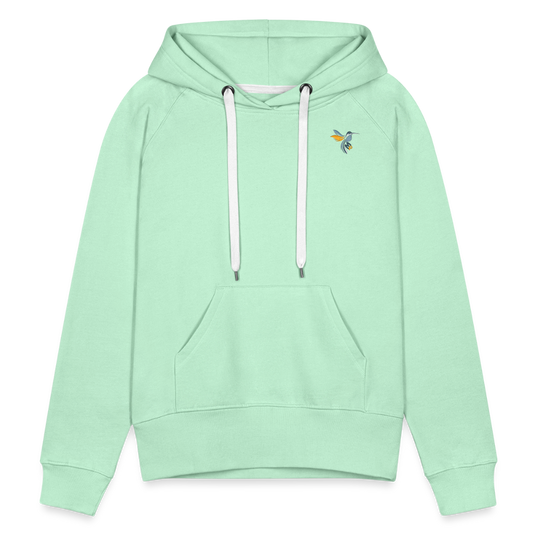 Frauen Premium Hoodie Manny Colors Mirrela Passage AA10 - helles Mintgrün