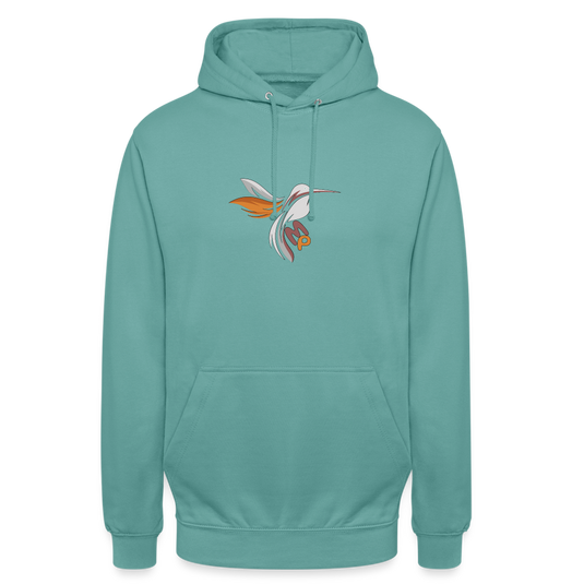 Mirrela Passage Unisex Hoodie ALL COLORS Kolibri GOLD BRAUN - Pastelltürkis