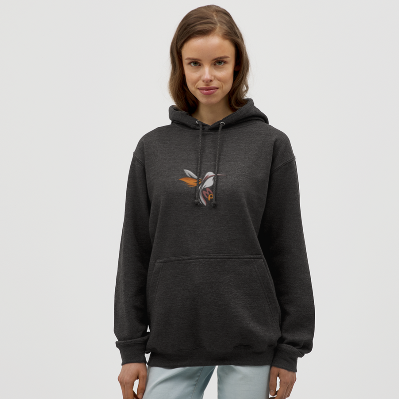 Lade das Bild in Galerie -Viewer, Mirrela Passage Unisex Hoodie ALL COLORS Kolibri GOLD BRAUN - Anthrazit
