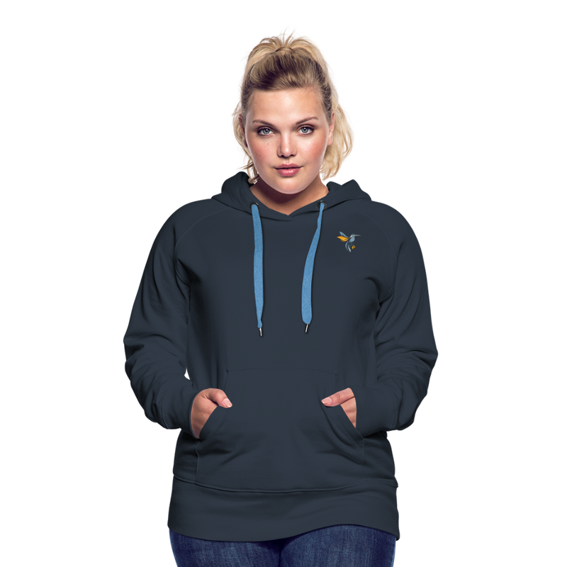 Lade das Bild in Galerie -Viewer, Frauen Premium Hoodie Manny Colors Mirrela Passage AA10 - Navy
