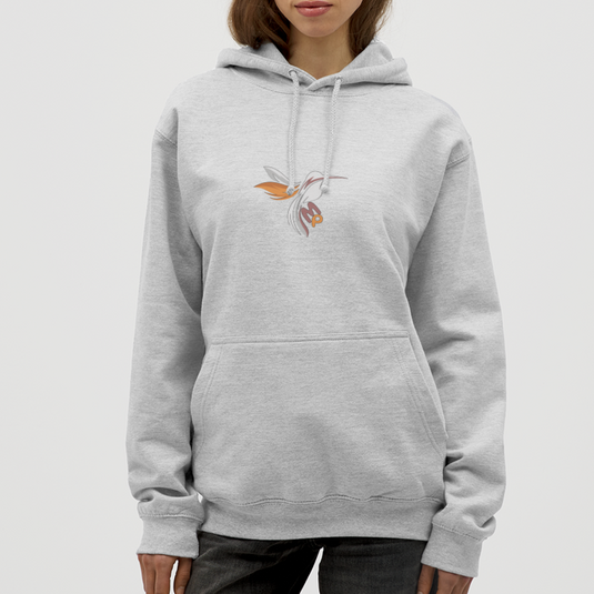 Mirrela Passage Unisex Hoodie ALL COLORS Kolibri GOLD BRAUN - Hellgrau meliert