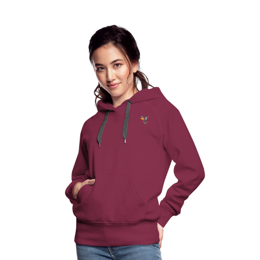 Frauen Premium Hoodie Manny Colors Mirrela Passage AA10 - Bordeaux