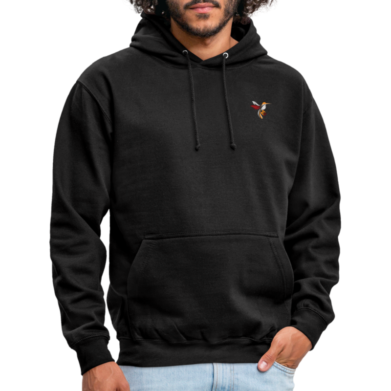 Lade das Bild in Galerie -Viewer, Mirrela Passage Unisex Hoodie MOKKA AA1 - Schwarz
