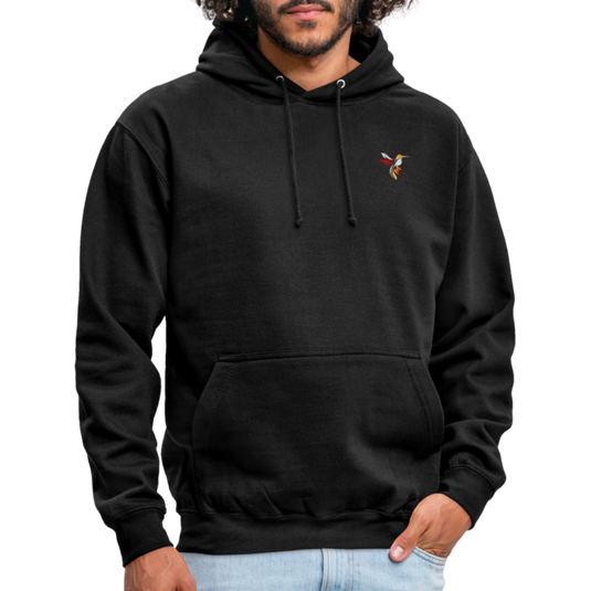 Mirrela Passage Unisex Hoodie MOKKA AA1 - Schwarz