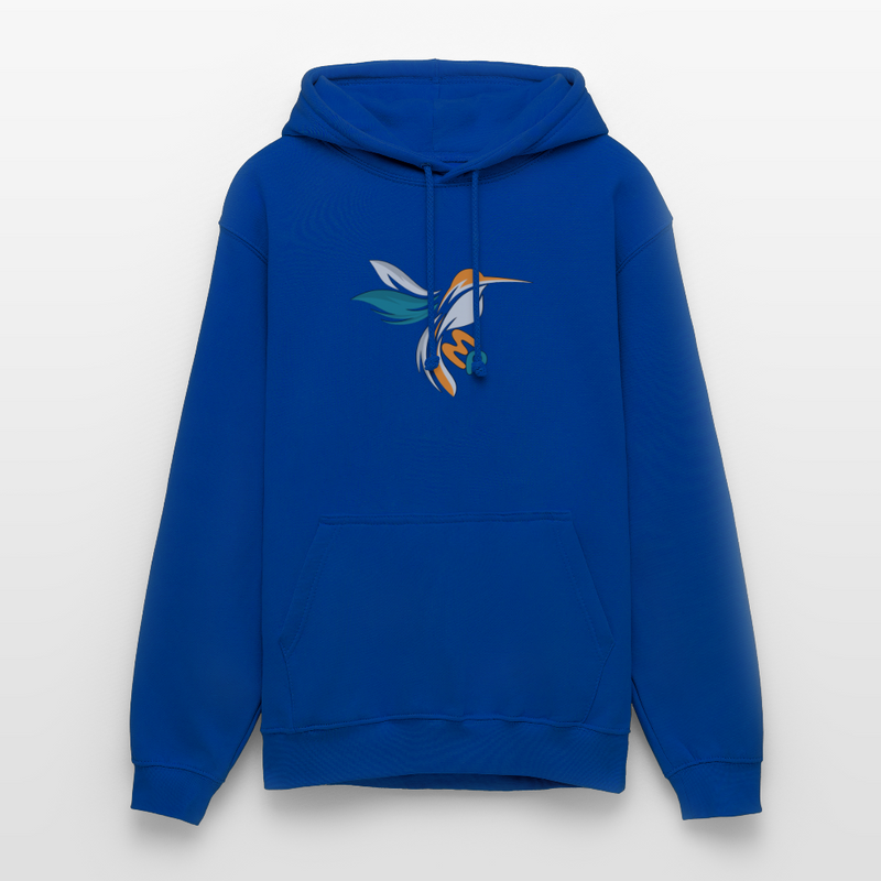 Lade das Bild in Galerie -Viewer, Mirrela Passage Unisex Hoodie GRAU TÜRKIS AA2 St. Donat - Royalblau
