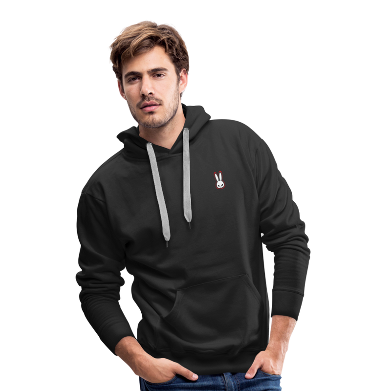 Lade das Bild in Galerie -Viewer, Men’s Premium Hoodie Front 45x25 BACK 250x140 - black
