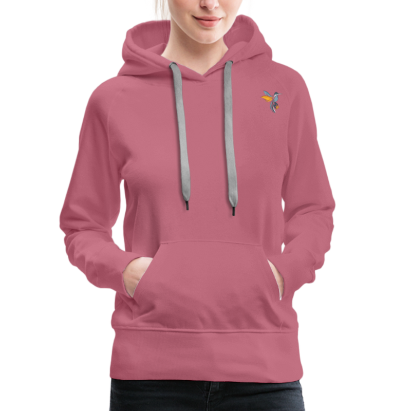 Lade das Bild in Galerie -Viewer, Frauen Premium Hoodie Manny Colors Mirrela Passage AA10 - Malve
