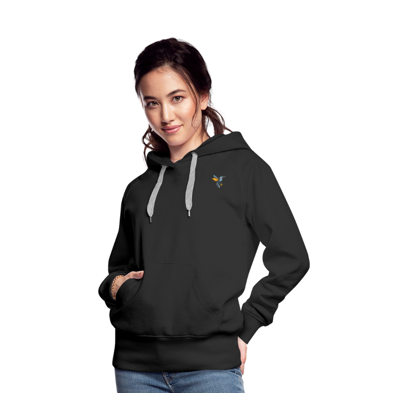 Lade das Bild in Galerie -Viewer, Frauen Premium Hoodie Manny Colors Mirrela Passage AA10 - Schwarz
