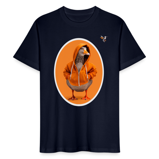 Stanley/Stella Unisex Mirrela Passage T-Shirt CRAFTER Duck in ORANGE - Navy