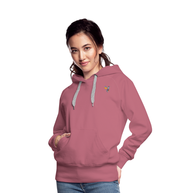 Lade das Bild in Galerie -Viewer, Frauen Premium Hoodie Manny Colors Mirrela Passage AA10 - Malve
