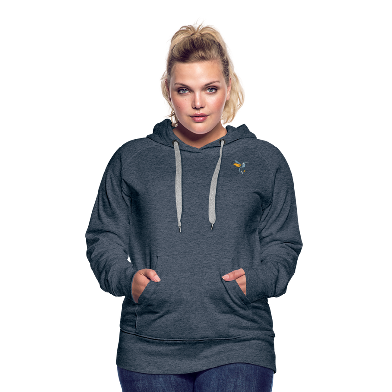 Lade das Bild in Galerie -Viewer, Frauen Premium Hoodie Manny Colors Mirrela Passage AA10 - Jeansblau
