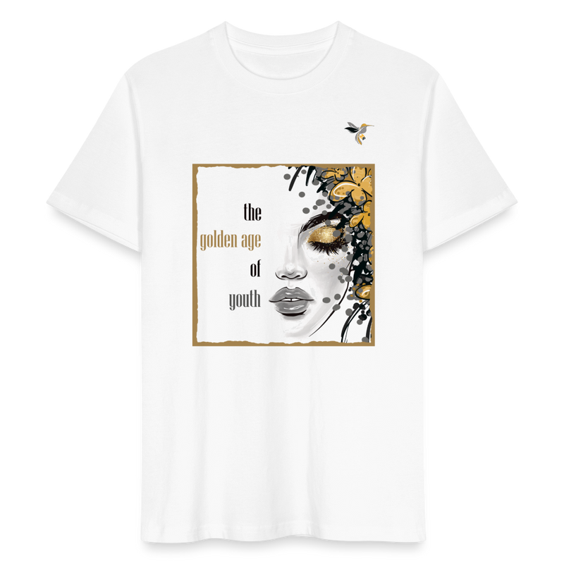 Lade das Bild in Galerie -Viewer, Stanley/Stella Unisex T-Shirt CRAFTER Golden Age Of Youth GOLD - Weiß
