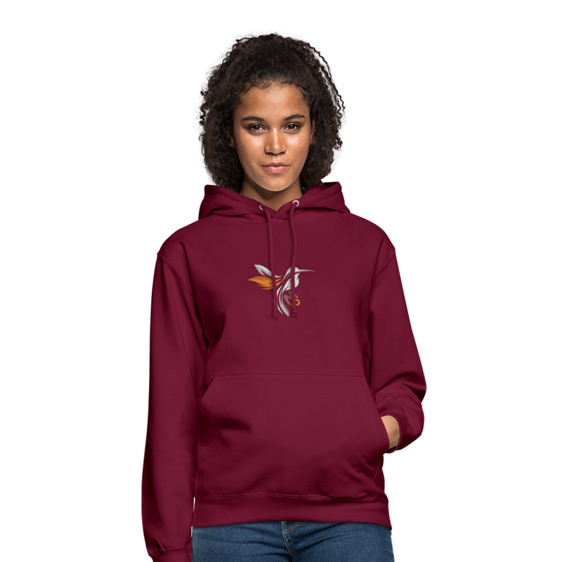 Lade das Bild in Galerie -Viewer, Mirrela Passage Unisex Hoodie ALL COLORS Kolibri GOLD BRAUN - Bordeaux
