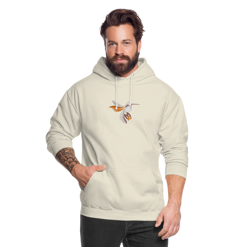 Lade das Bild in Galerie -Viewer, Mirrela Passage Unisex Hoodie ALL COLORS Kolibri GOLD BRAUN - Vanille-Milchshake
